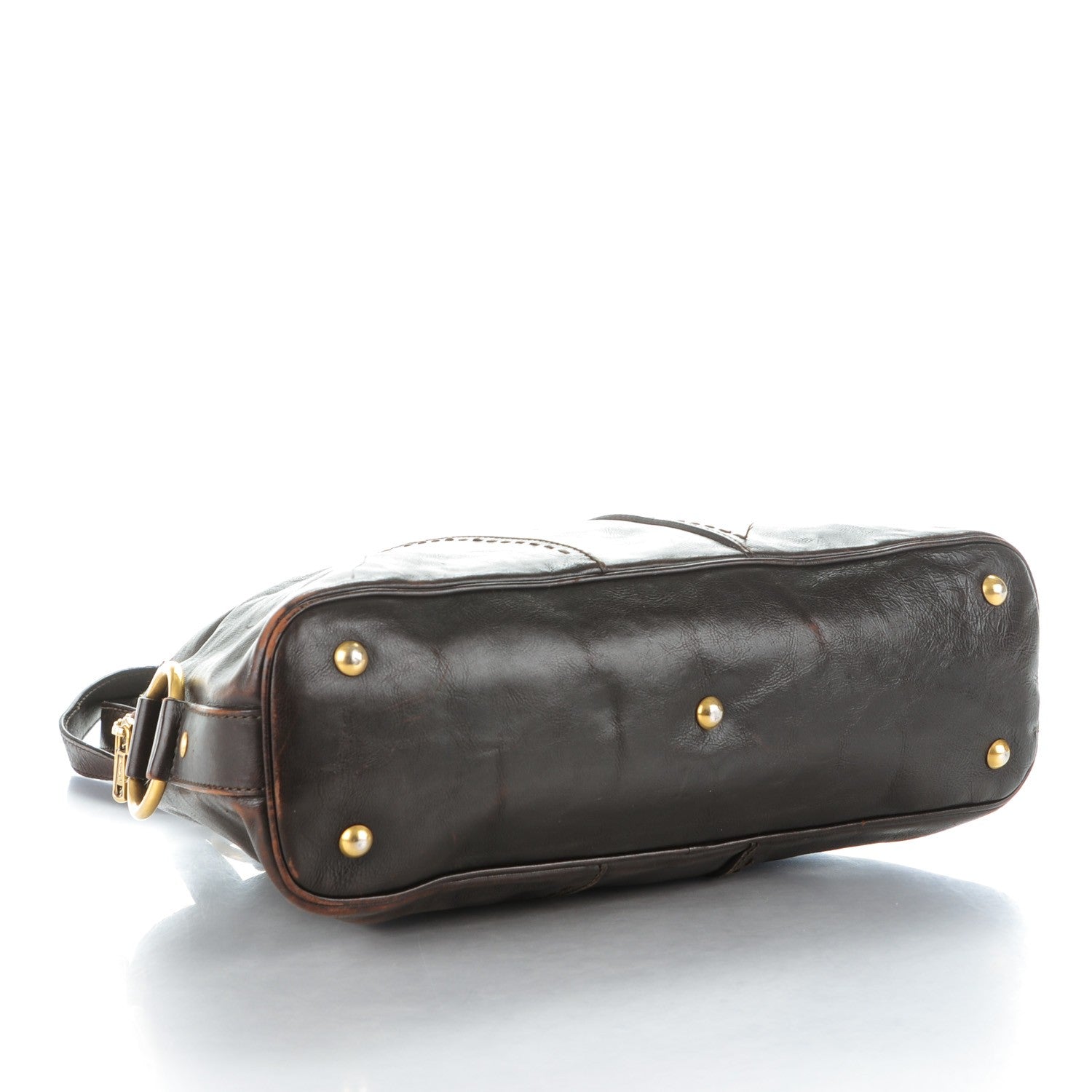 Saint Laurent Calfskin Medium Muse Brown 4 of 11