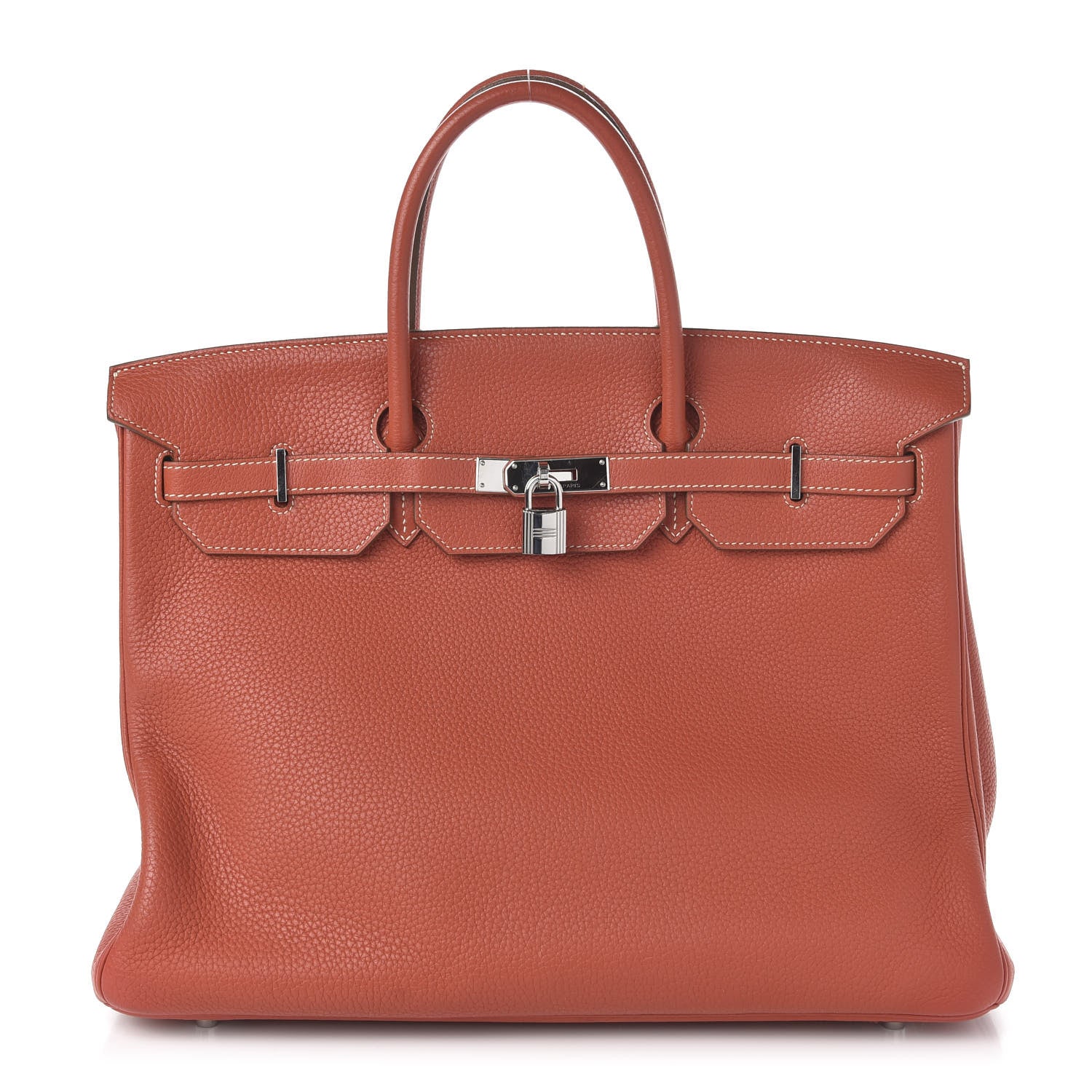 Hermes Taurillon Clemence Birkin 40 Sanguine 1 of 12