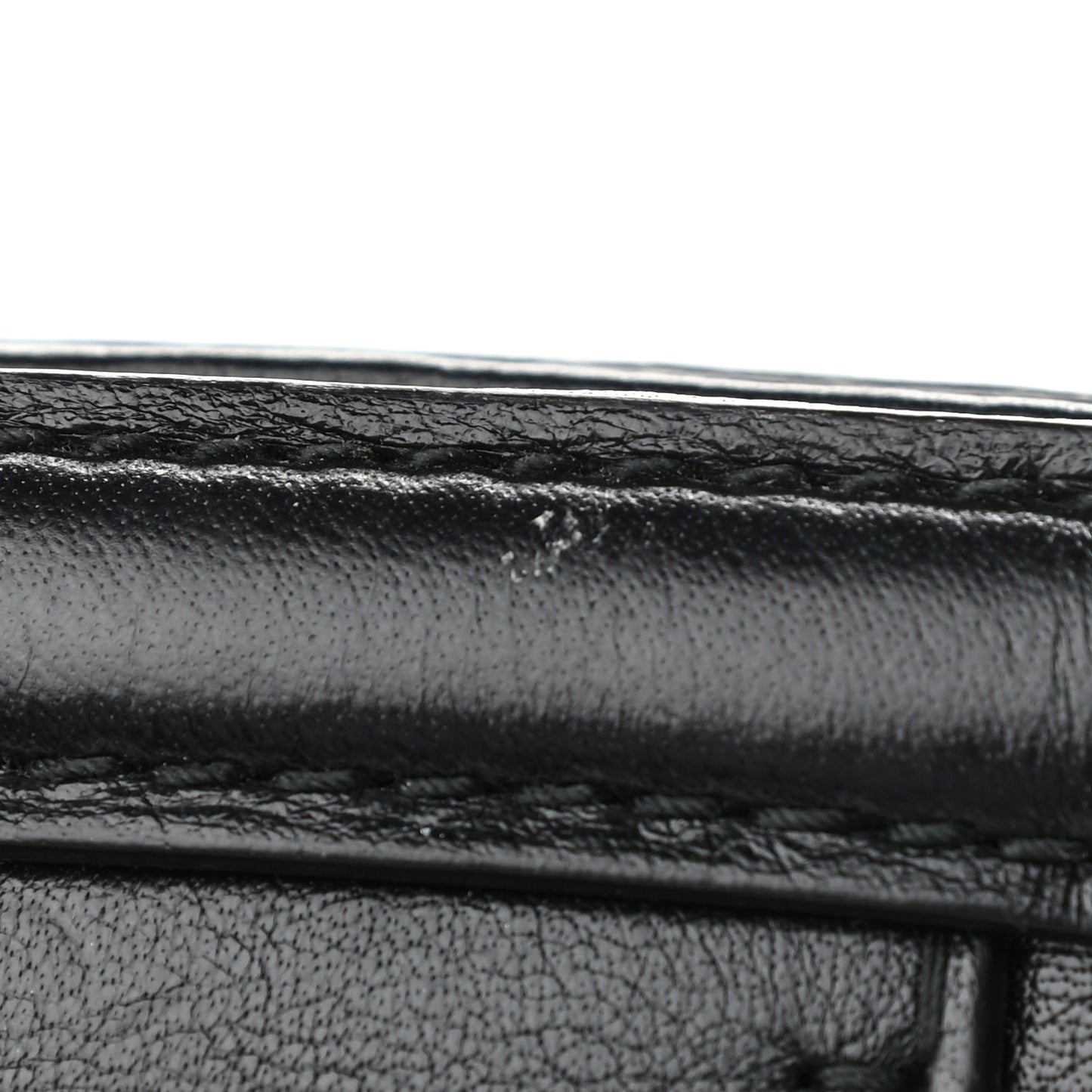 Calfskin Large Re(Belle) Top Handle Bag Black
