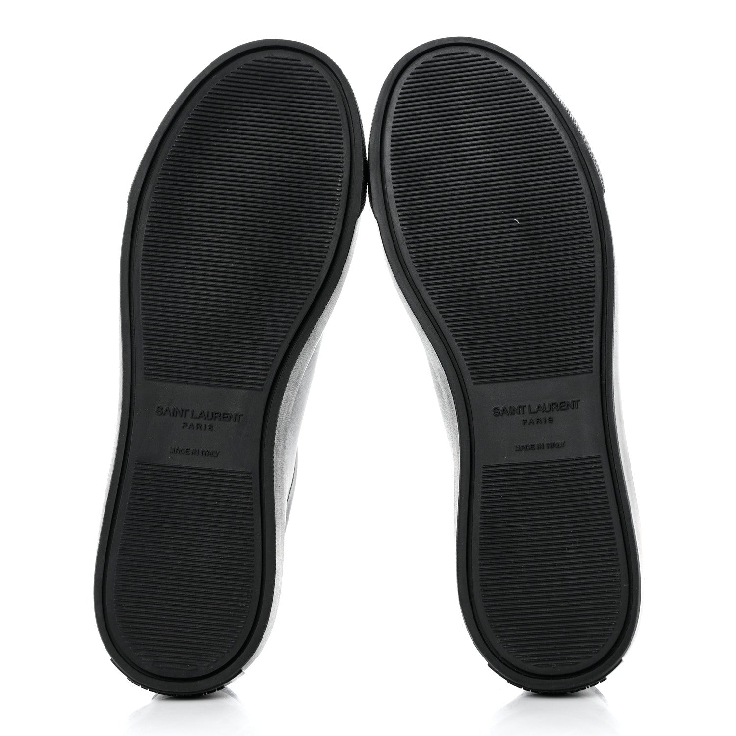 Saint Laurent Calfskin Andy Low Top Sneakers 37 Black 5 of 8
