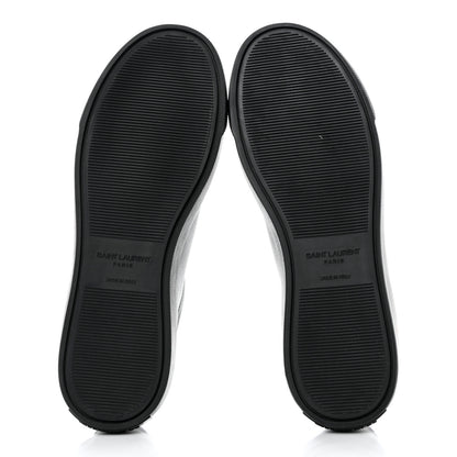 Saint Laurent Calfskin Andy Low Top Sneakers 37 Black 5 of 8