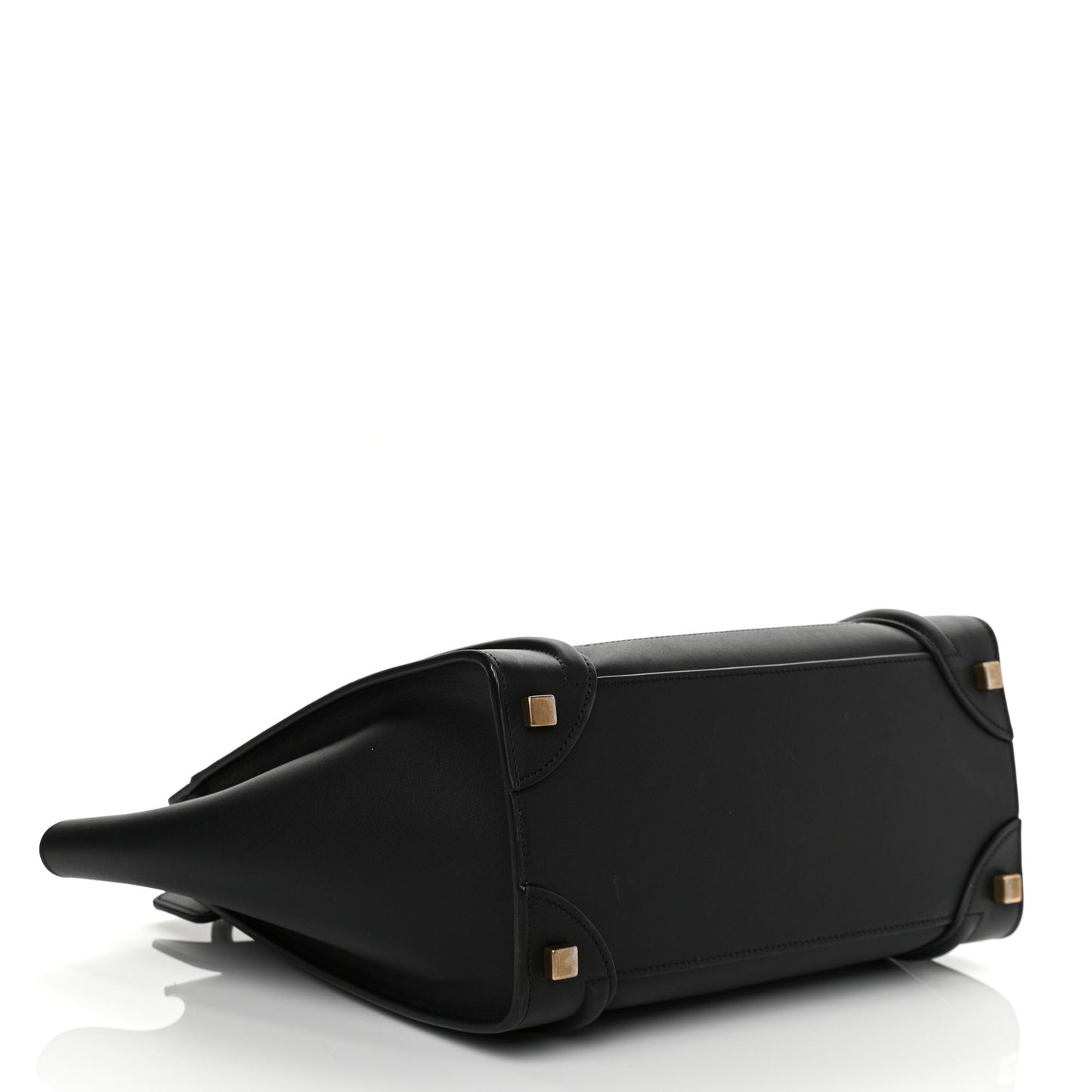 Smooth Calfskin Micro Luggage Black