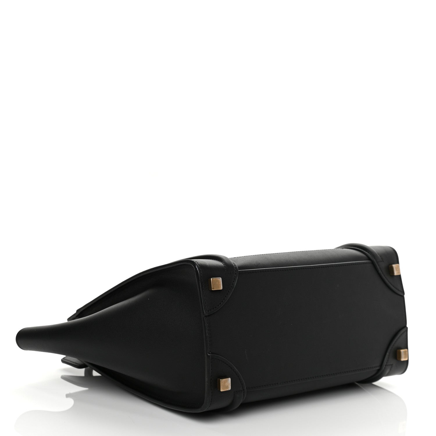 Celine Smooth Calfskin Micro Luggage Black 4 of 9