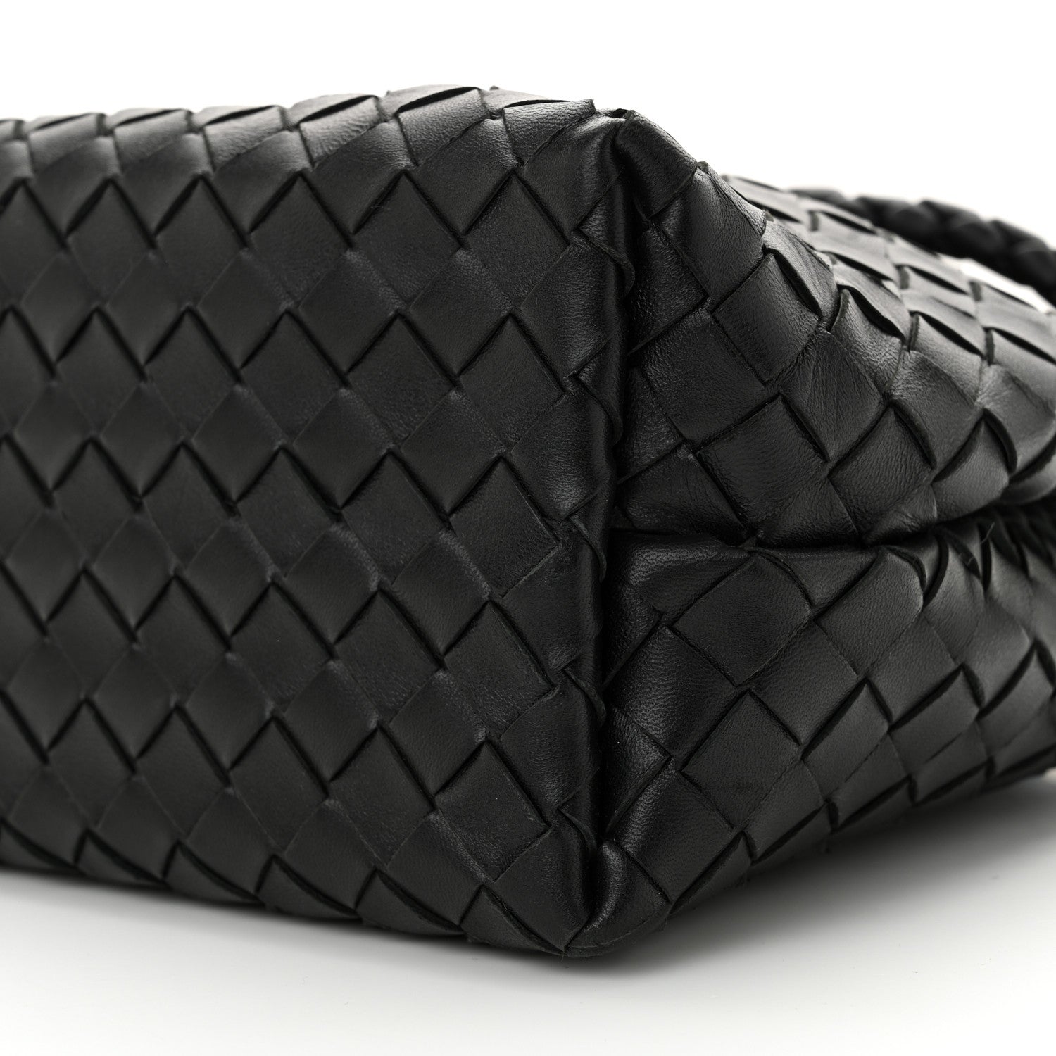 Bottega Veneta Nappa Intrecciato Medium Andiamo Shoulder Bag Black 9 of 9