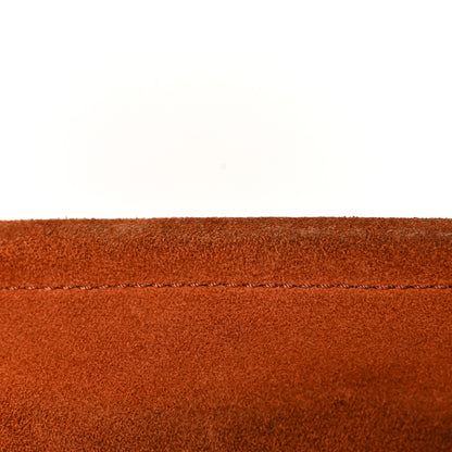 Chloe Suede Calfskin Medium Faye Shoulder Bag Tobacco 15 of 17