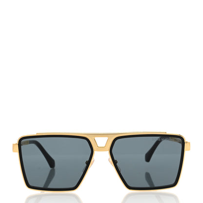 Louis Vuitton Metal 1.1 Evidence Z1584U Sunglasses Gold 2 of 8