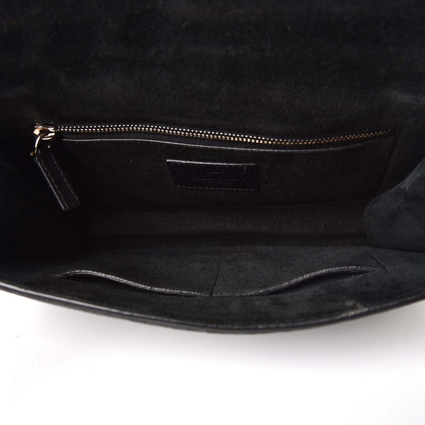 Pebbled Calfskin Medium Glam Lock Rockstud Flap Black
