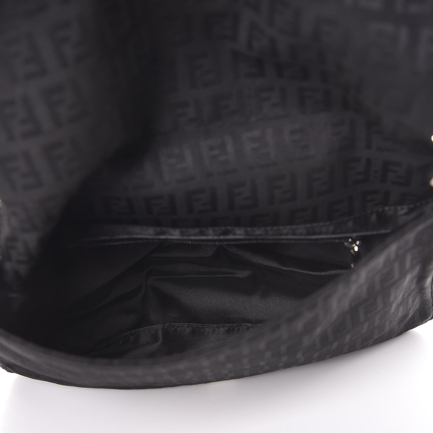 Fendi Zucchino Mama Baguette Black 6 of 6
