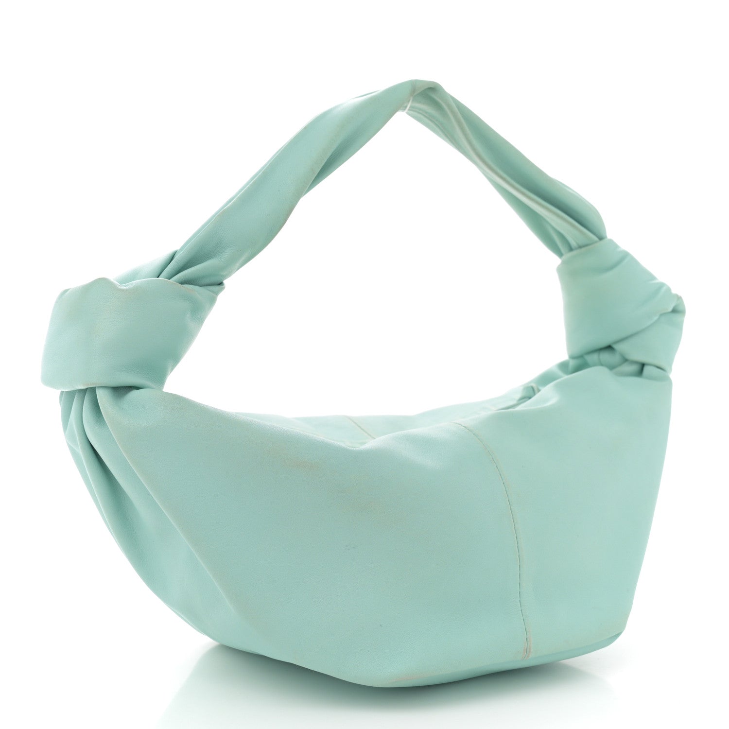 Bottega Veneta Calfskin Mini Double Knot Bag Spearmint 3 of 12