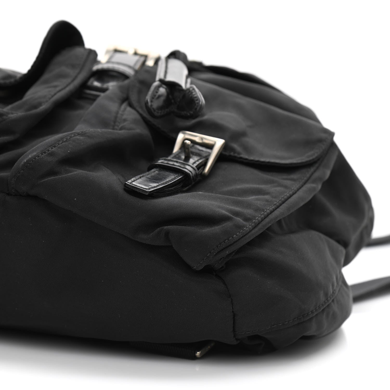 Prada Tessuto Nylon Vela Small Backpack Black 10 of 11