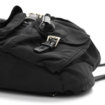 Prada Tessuto Nylon Vela Small Backpack Black 10 of 11