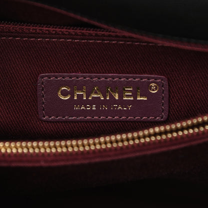 Chanel Caviar Quilted Medium Coco Handle Flap Black 6 of 10