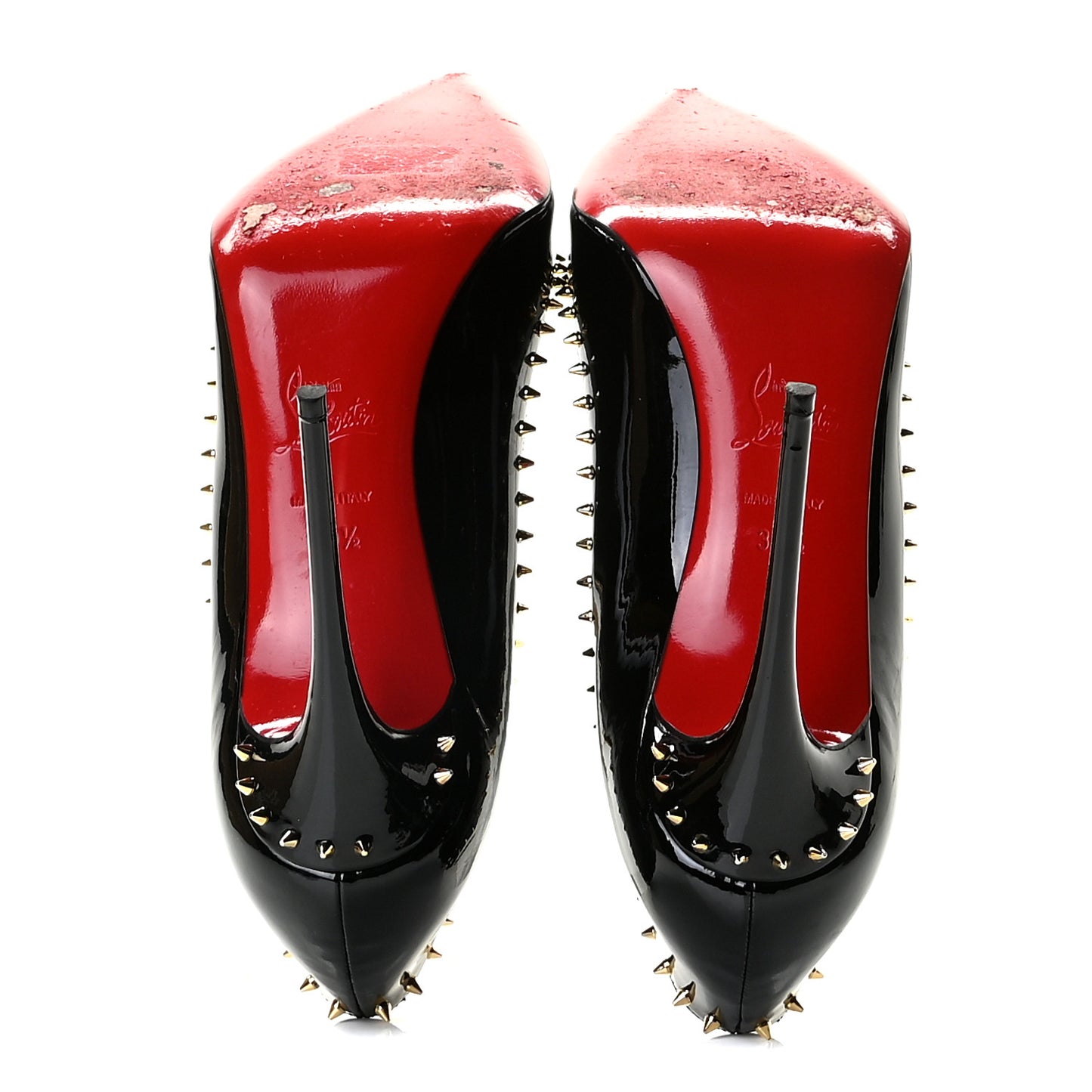 Patent Anjalina 120 Studded Pumps 39.5 Black