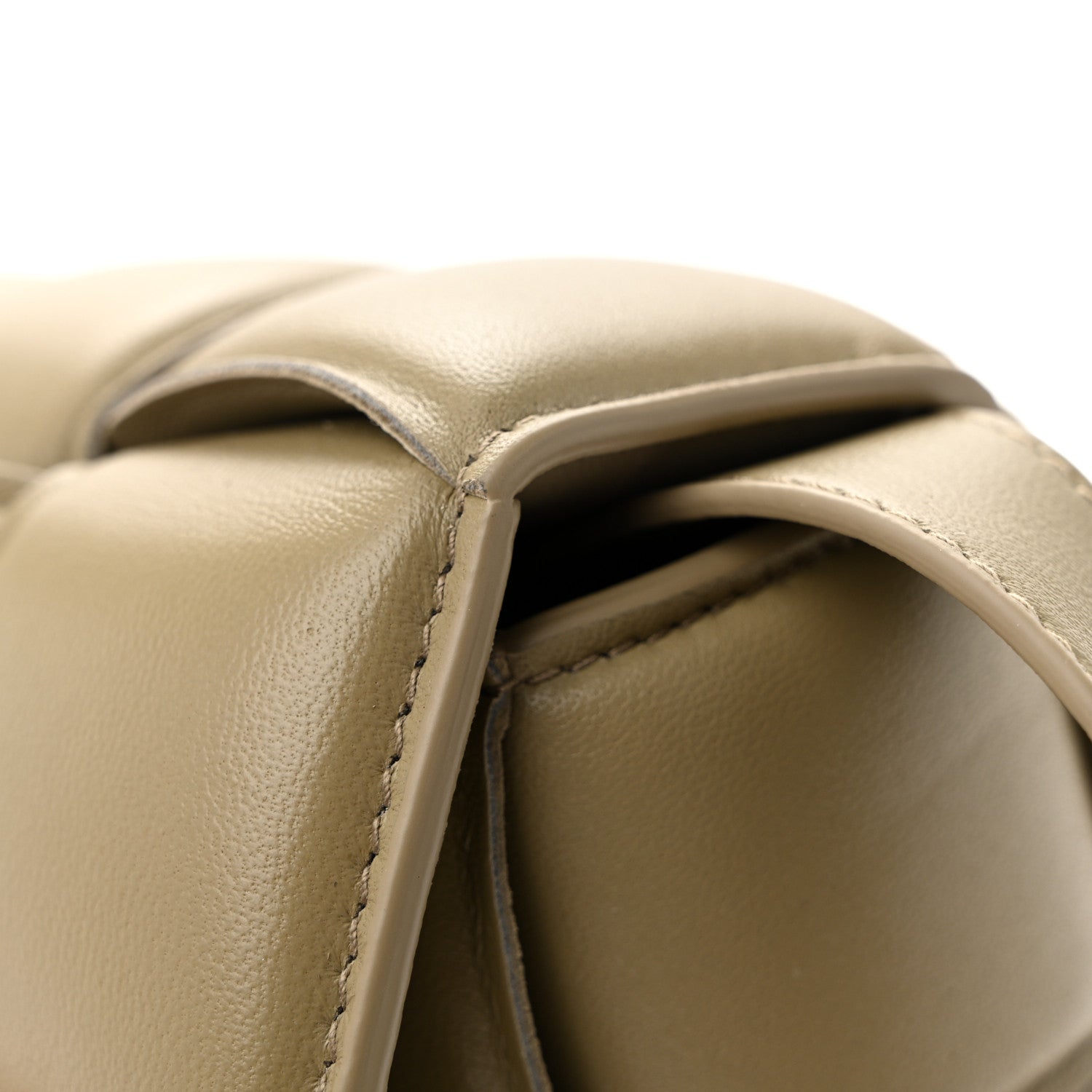Bottega Veneta Nappa Maxi Intreccio Padded Cassette Crossbody Bag Travertine 10 of 11