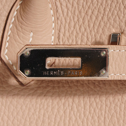Hermes Taurillon Clemence Birkin 35 Argile 18 of 24