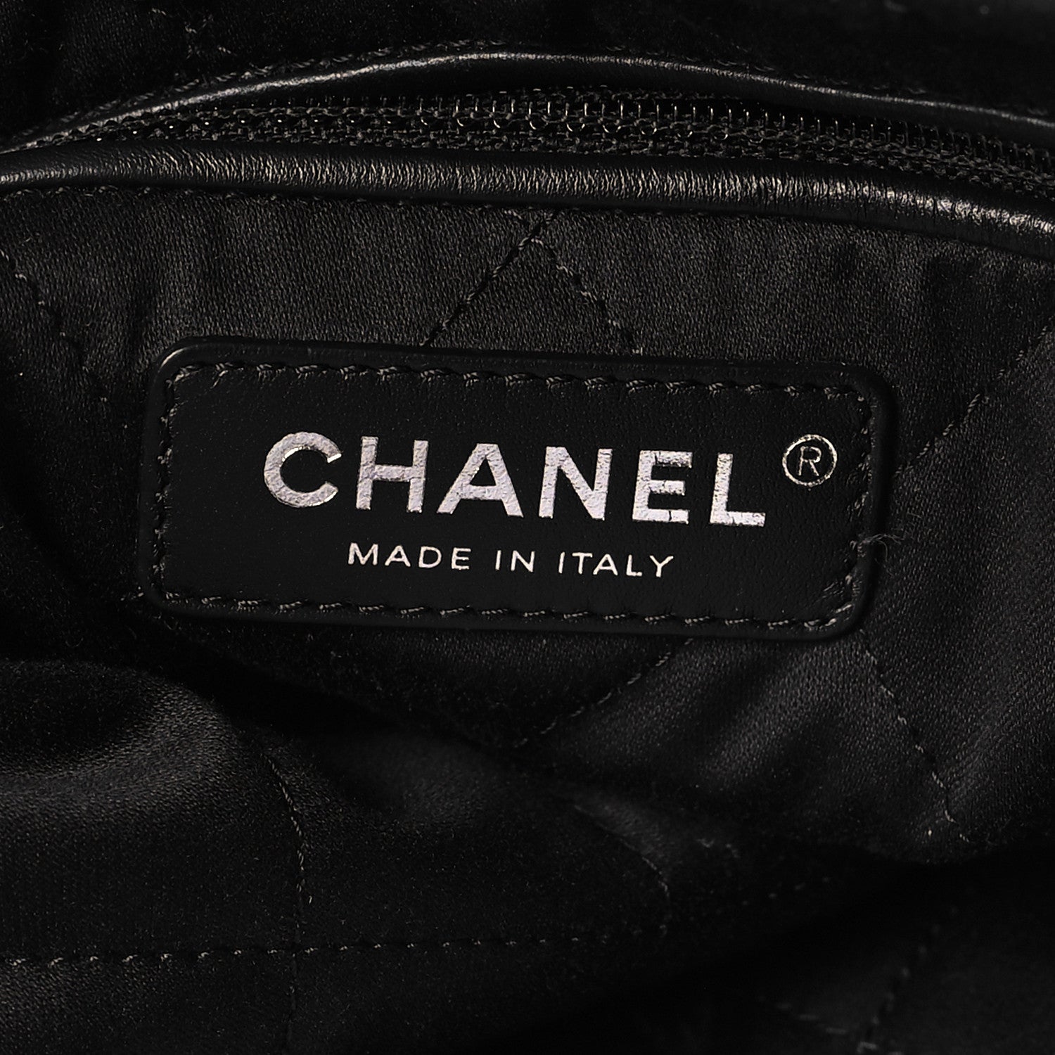 Chanel Shiny Calfskin Quilted Chanel 22 Backpack So Black 6 of 11