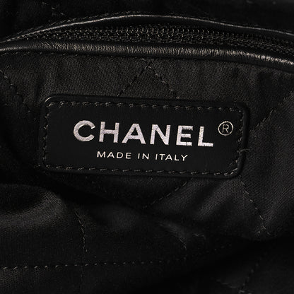 Chanel Shiny Calfskin Quilted Chanel 22 Backpack So Black 6 of 11