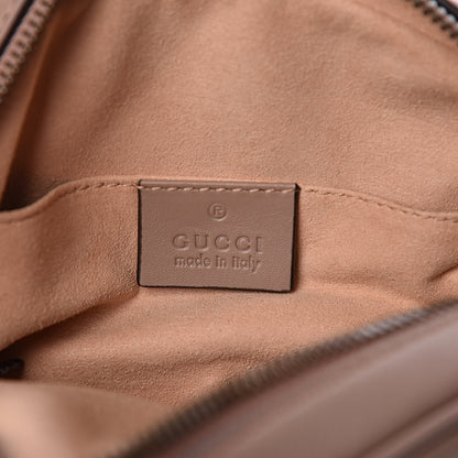 Gucci Calfskin Matelasse GG Marmont Belt Bag 85 34 Porcelain Rose 6 of 9