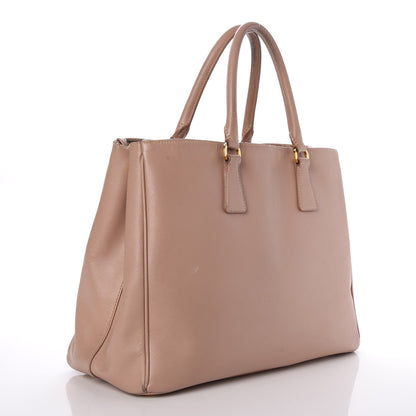 Prada Saffiano Medium Double Zip Tote Cammeo 3 of 18