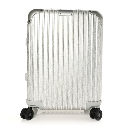 Christian Dior X RIMOWA Aluminum Gradient Cabin Luggage Silver 1 of 7