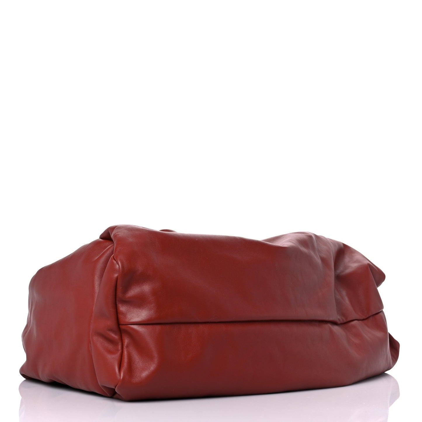 Smooth Butter Calfskin Large The Shoulder Pouch Rust
