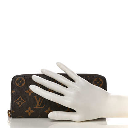 Louis Vuitton Monogram Clemence Wallet Fuchsia 2 of 10