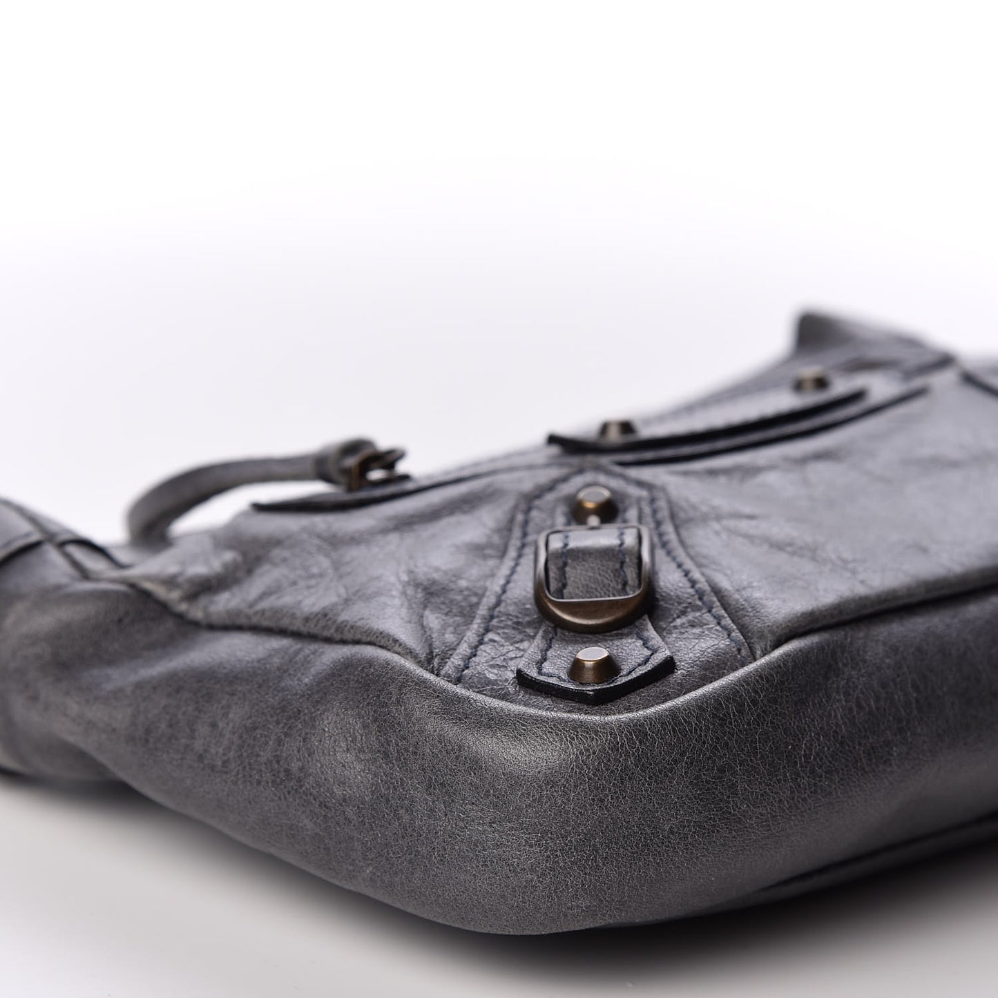 Chevre Porte Toilette Makeup Clutch Anthracite