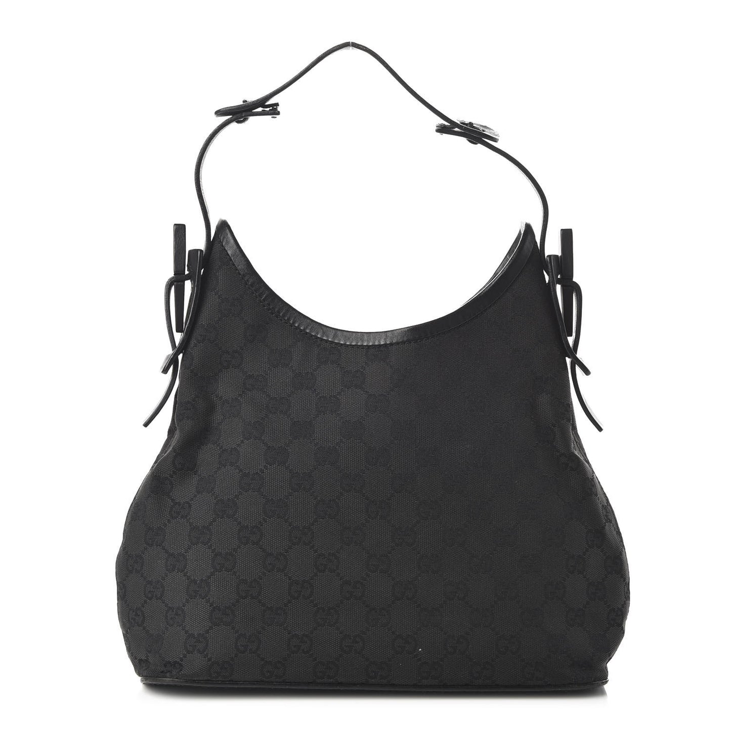 Monogram Small Hobo Black