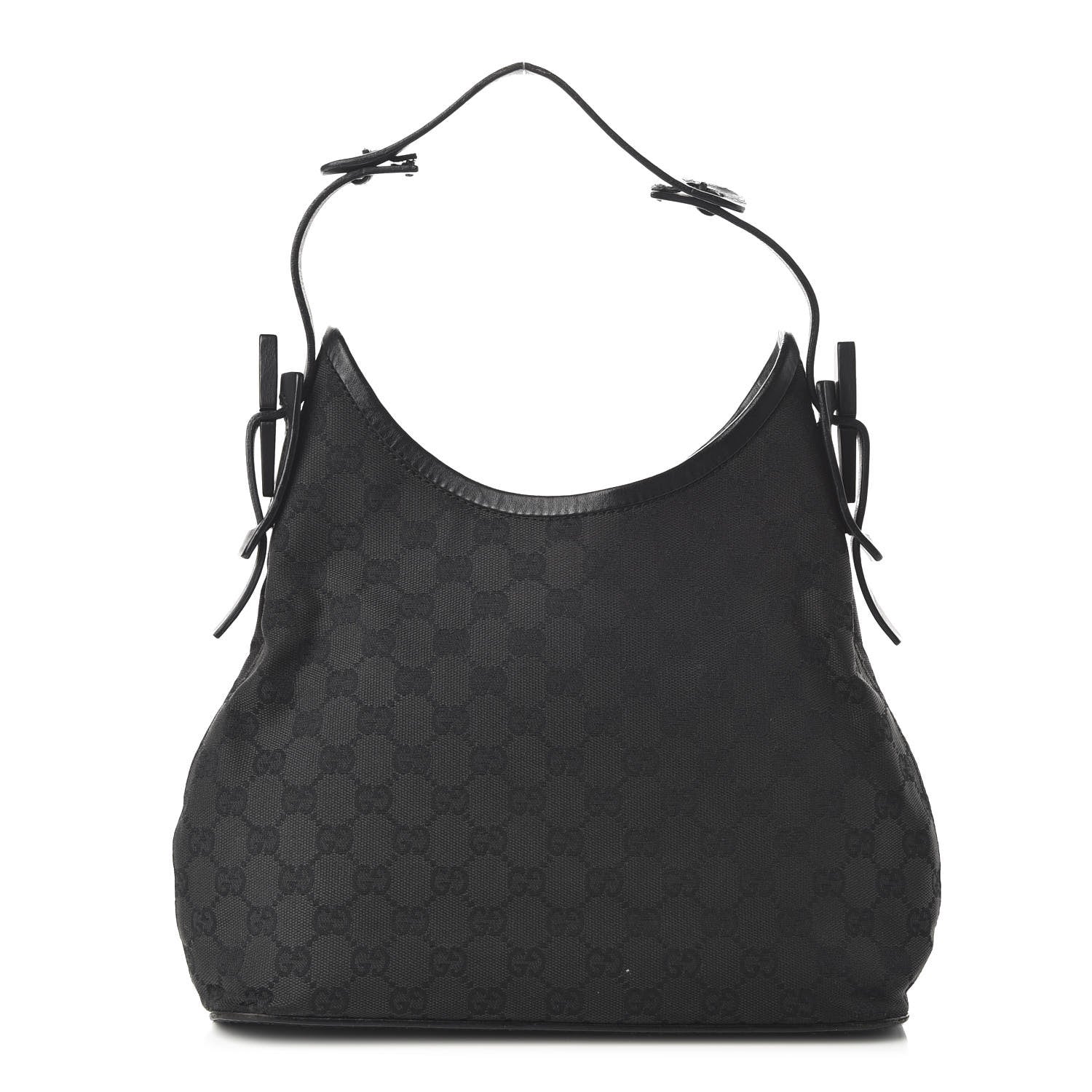 Gucci Monogram Small Hobo Black 1 of 11