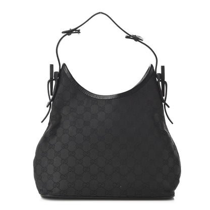 Gucci Monogram Small Hobo Black 1 of 11