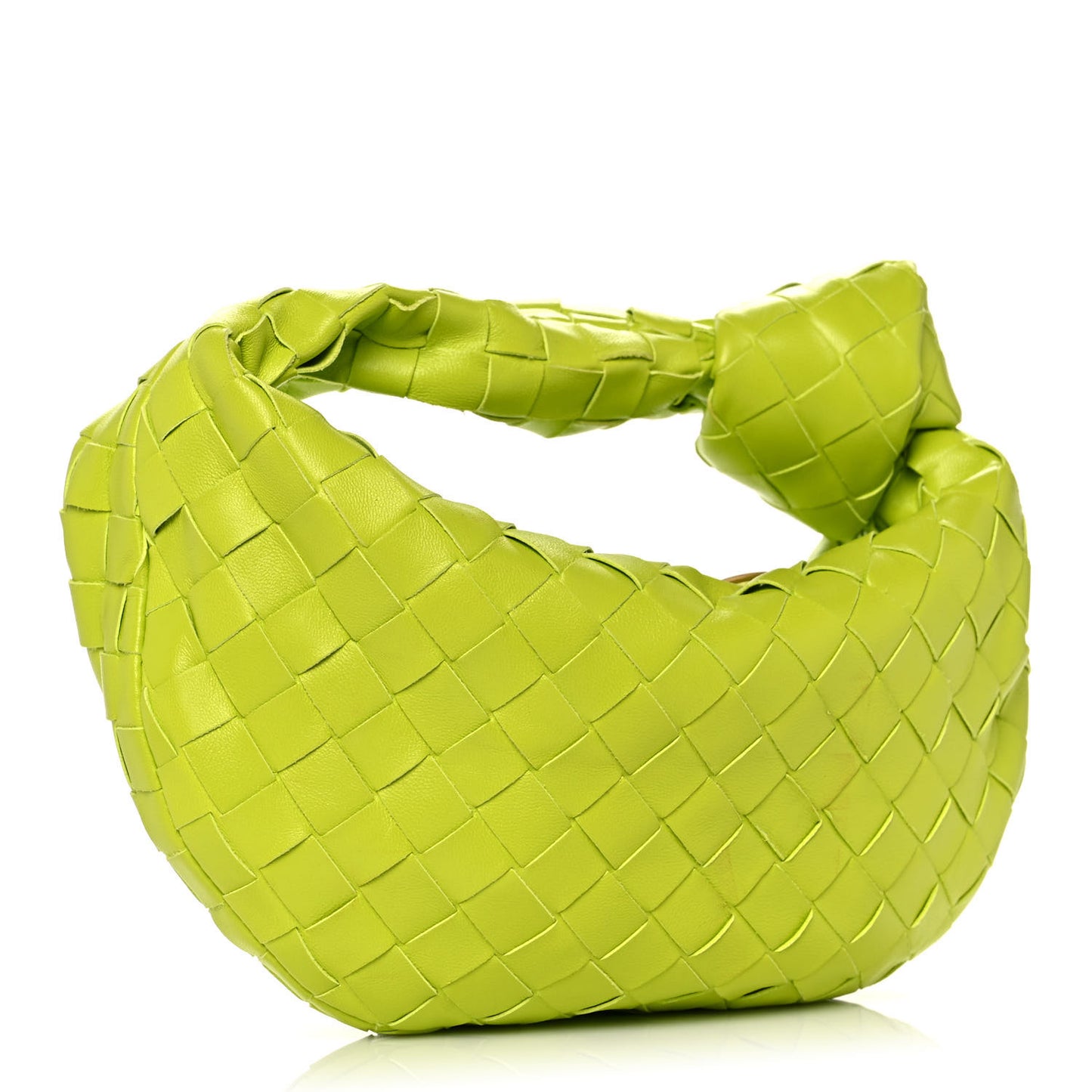 Nappa Intrecciato Mini Jodie Kiwi