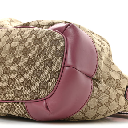 Gucci Monogram Medium Sukey Top Handle Peonia Flower 10 of 10