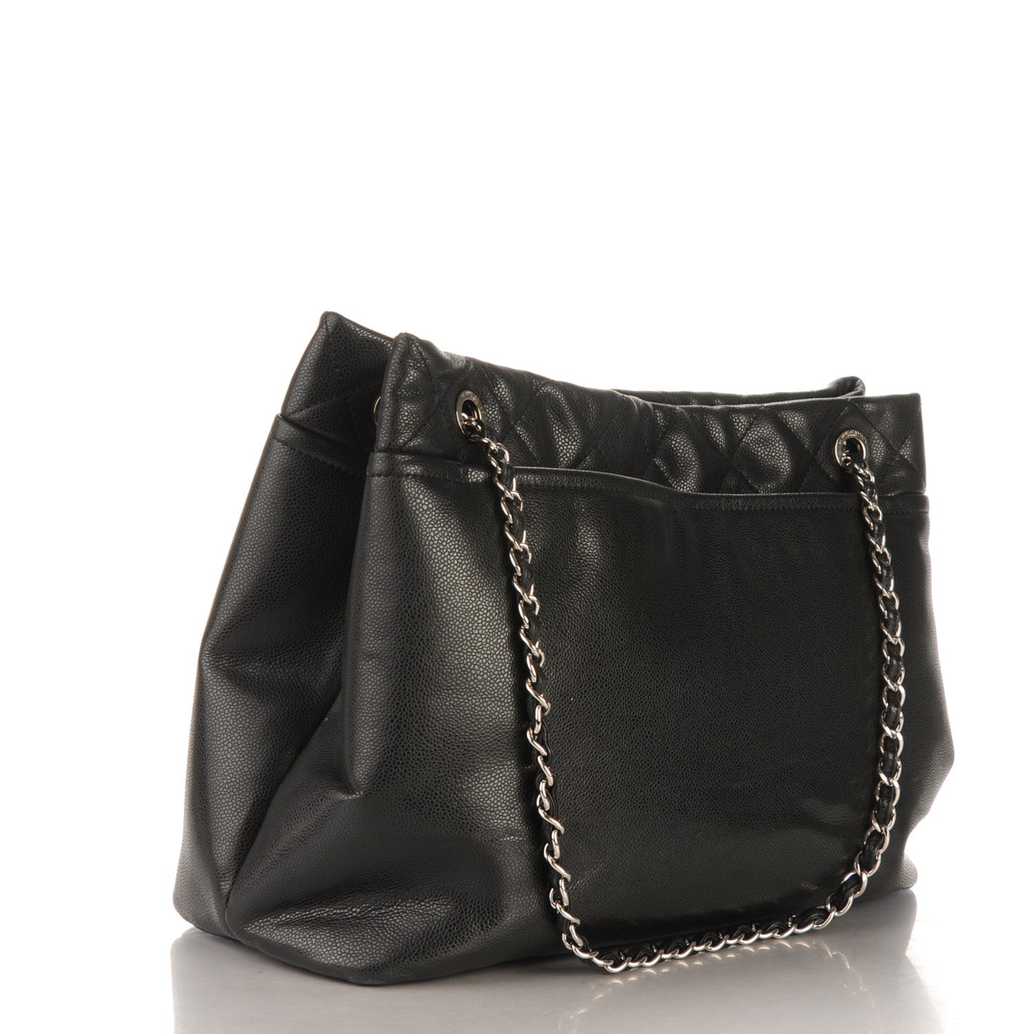 Chanel Caviar Timeless CC Soft Tote Black 3 of 8
