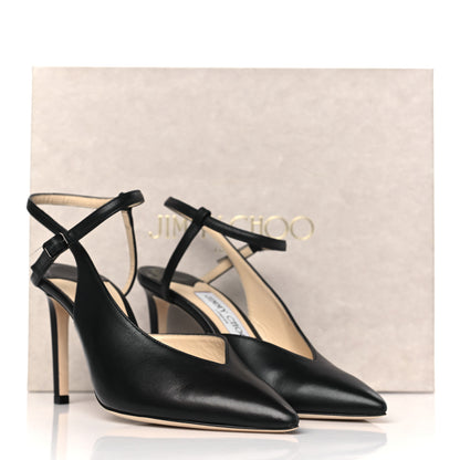 Jimmy Choo Kid Romy 85 Pumps 37 Black 9 of 9