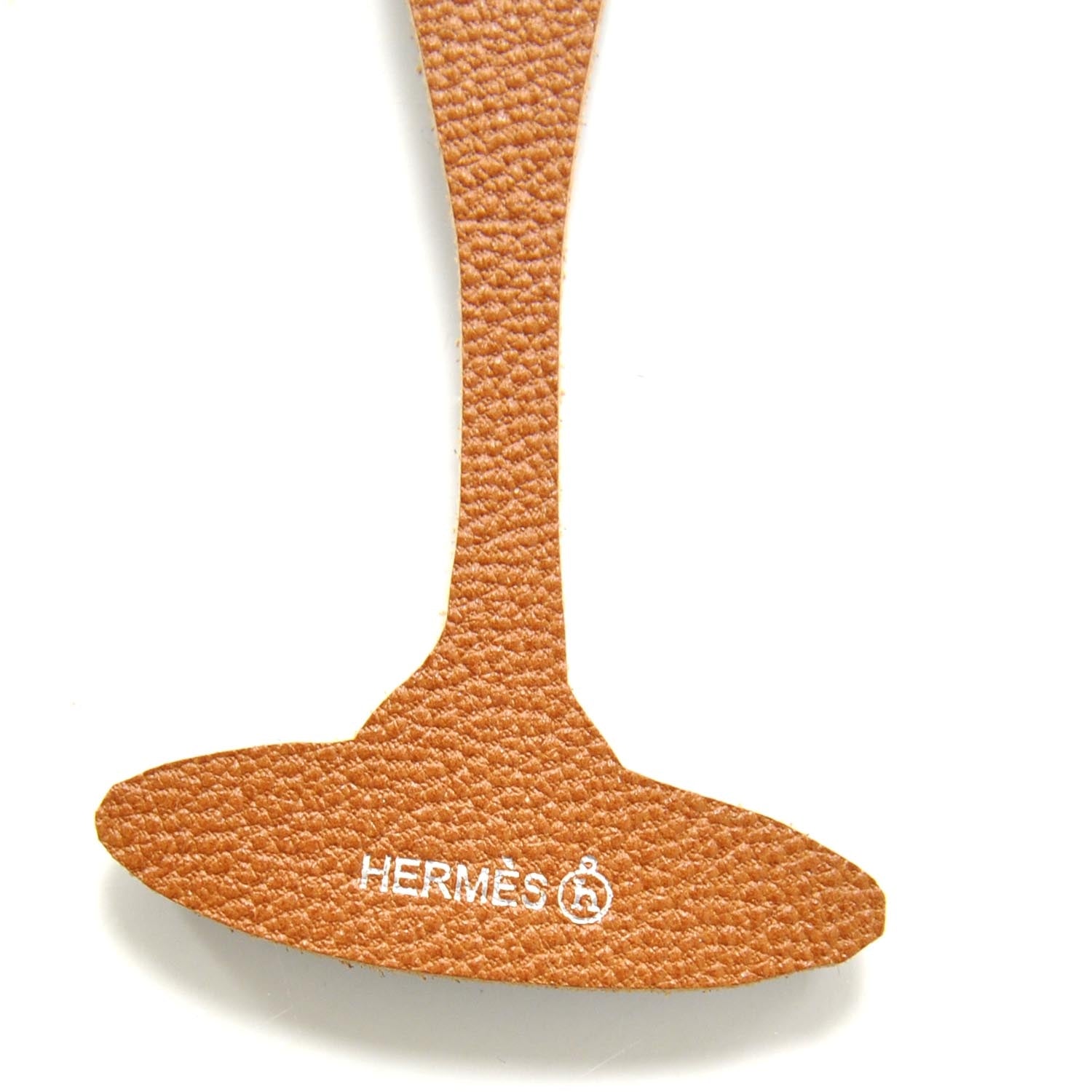 Hermes Leather Petit H Bag Charm Tree Ornament 4 of 4