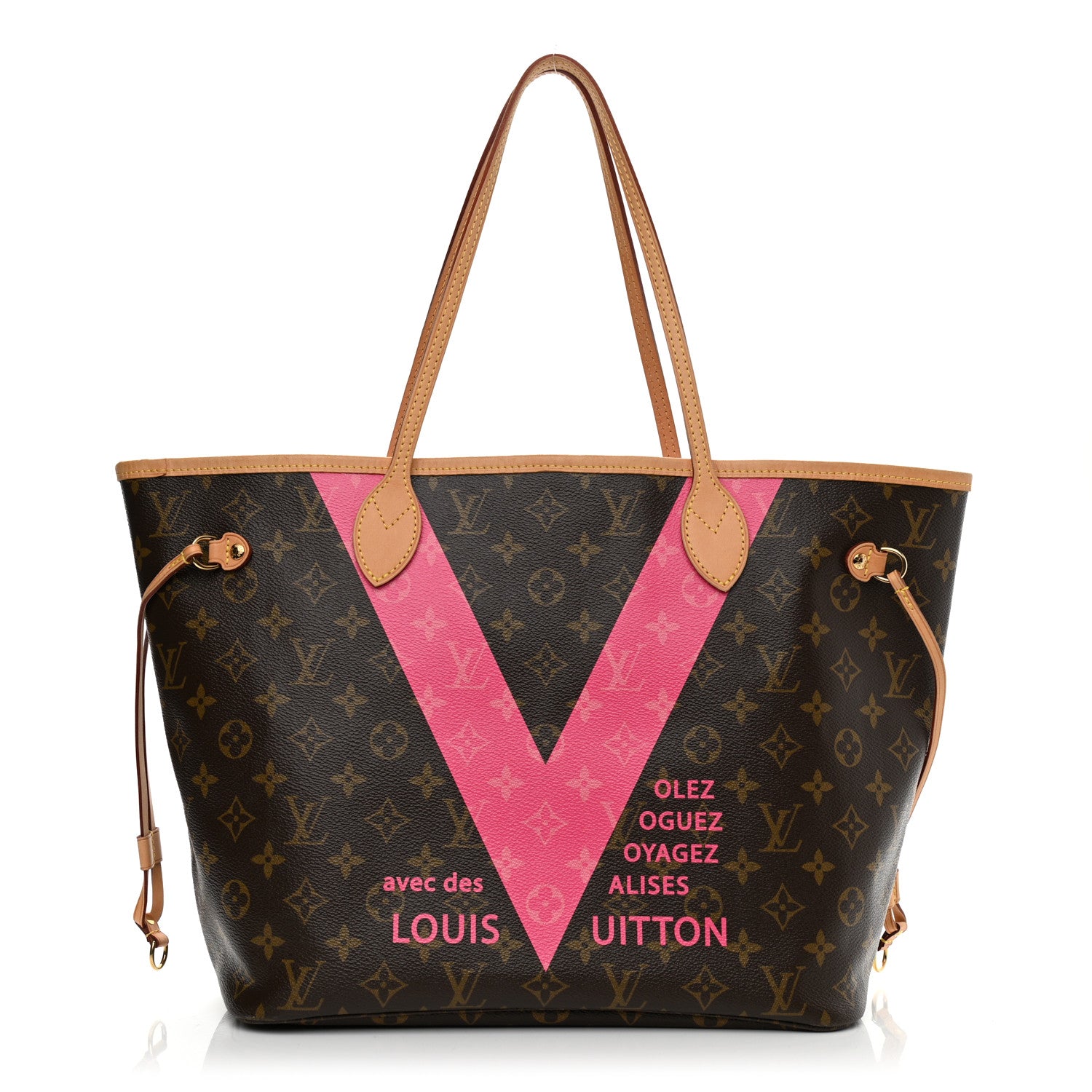 Louis Vuitton Monogram V Neverfull MM Grenade 3 of 12