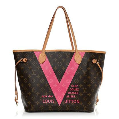 Louis Vuitton Monogram V Neverfull MM Grenade 3 of 12