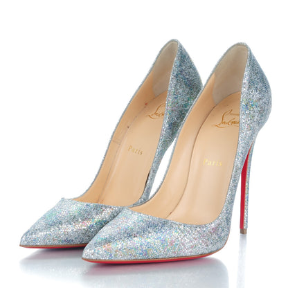 Christian Louboutin Glitter So Kate 120 Pumps 40 Solaria 3 of 8