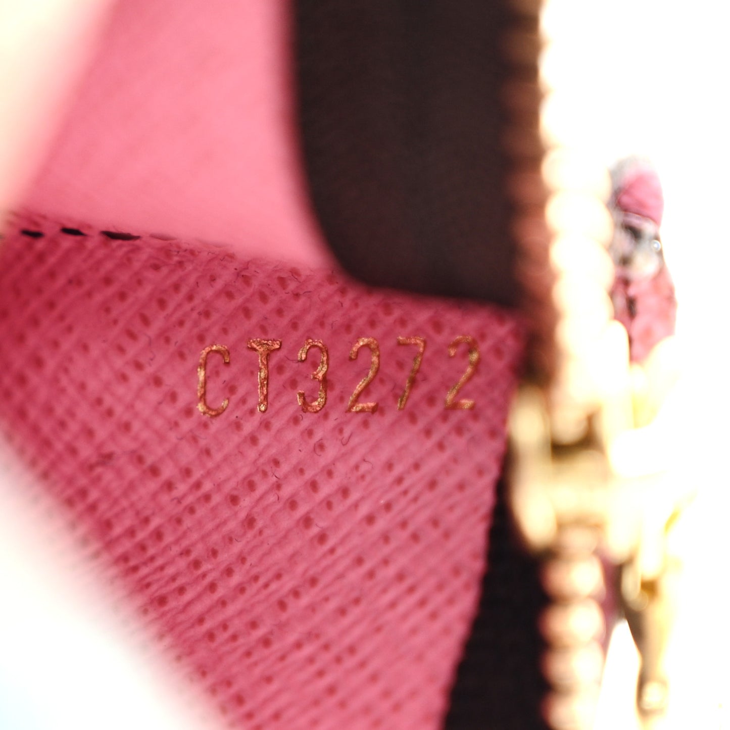 Monogram 2022 Christmas Animation Paris Key Pouch Pink