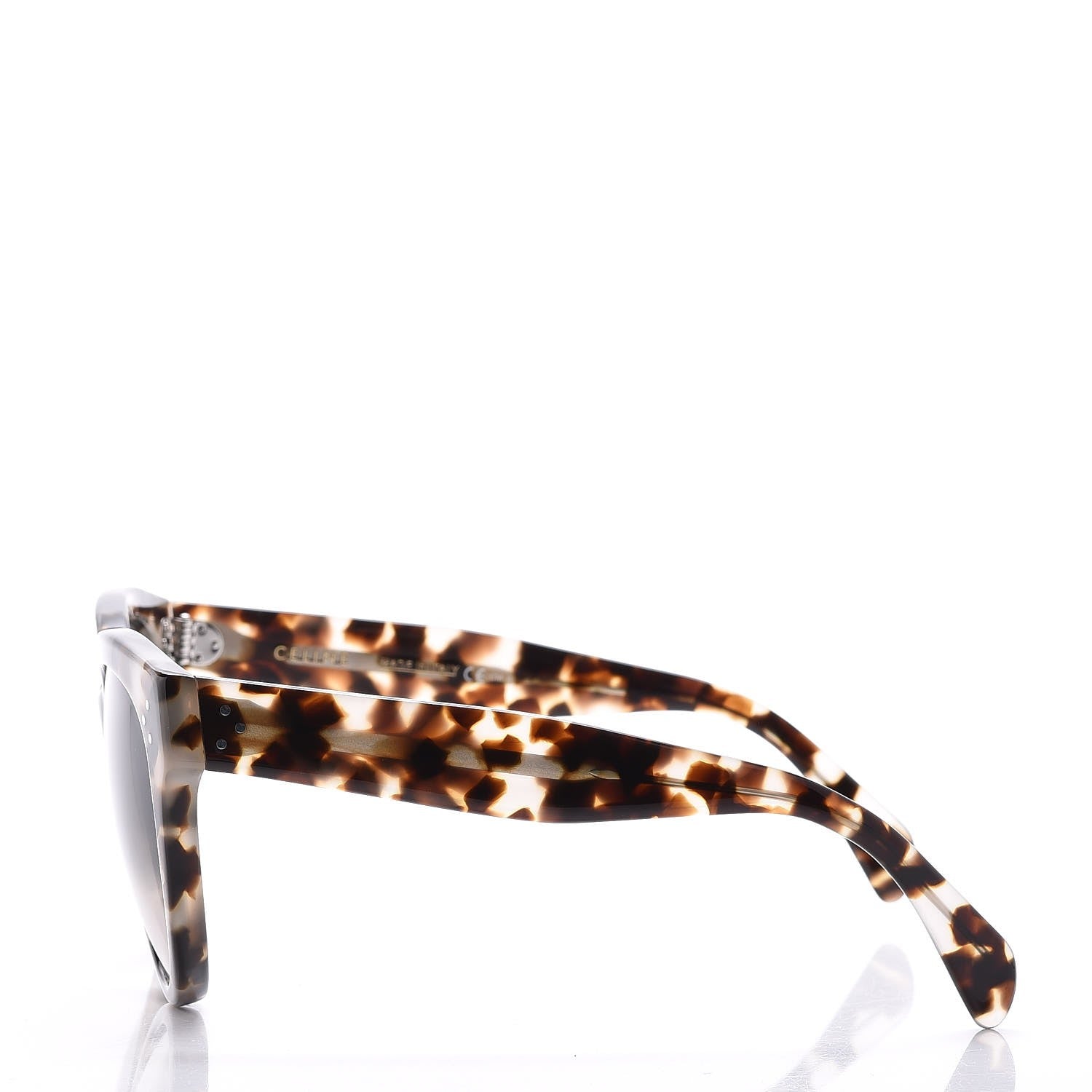 Celine Audrey Sunglasses CL 41755 Spotted Havana 3 of 8
