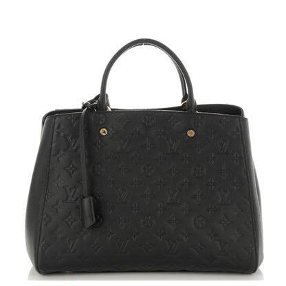 Louis Vuitton Empreinte Montaigne GM Black 1 of 8