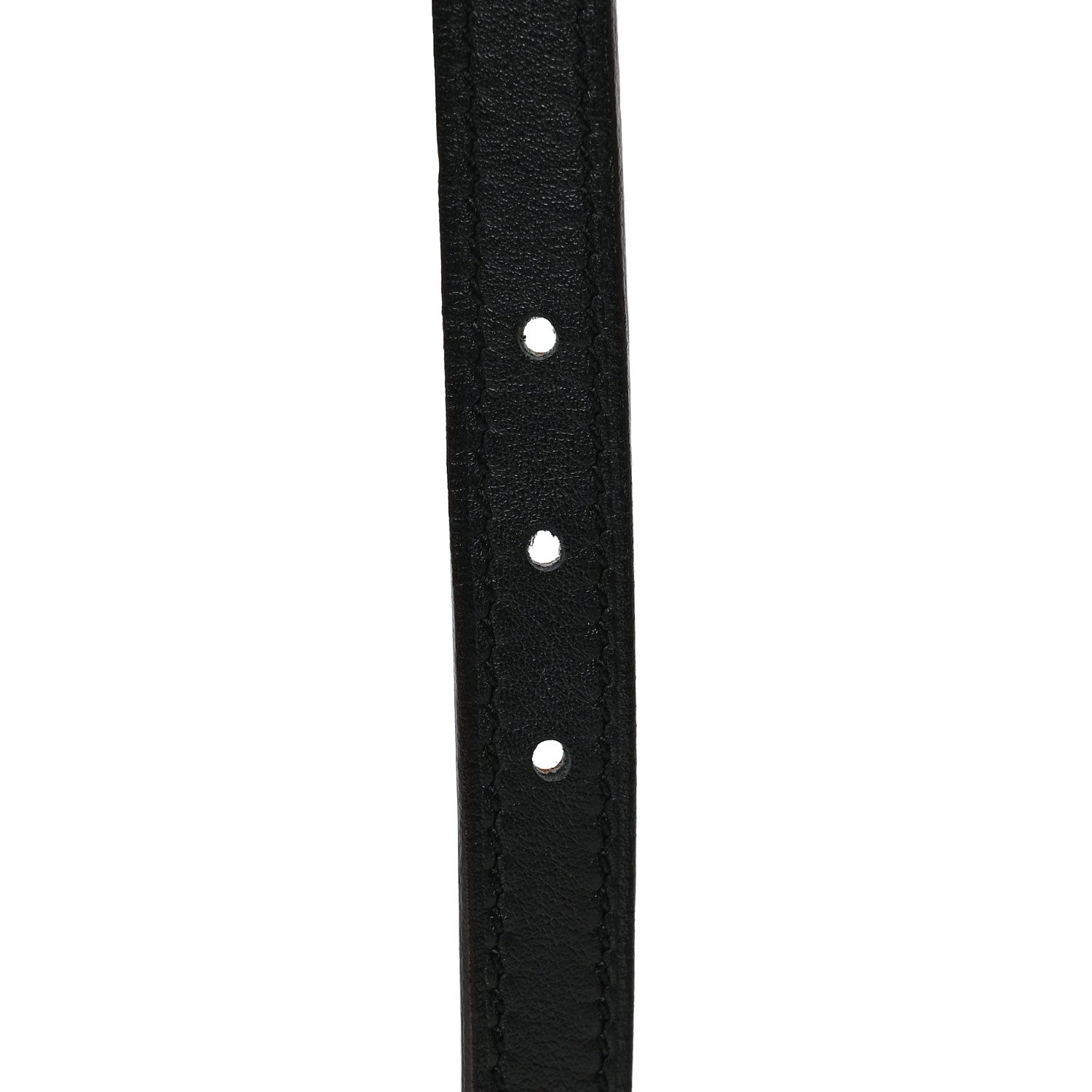 Hermes Epsom Swift 13mm Belt Strap 80 Gold Black 5 of 5