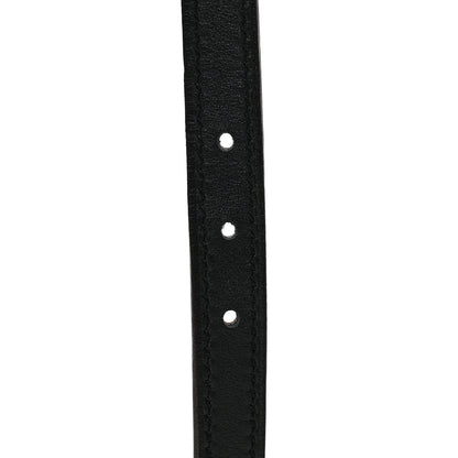 Hermes Epsom Swift 13mm Belt Strap 80 Gold Black 5 of 5