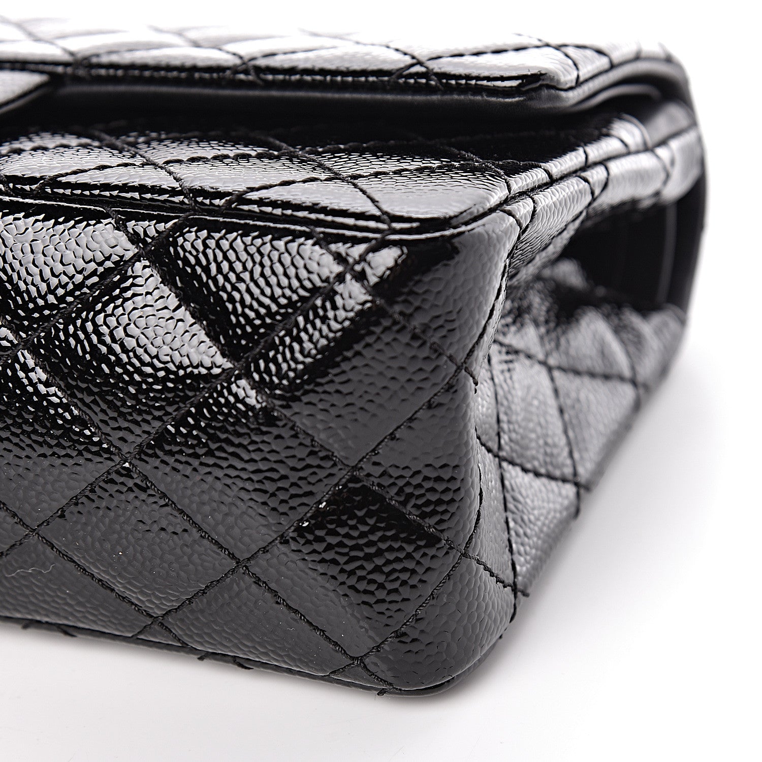 Chanel Patent Caviar Quilted 2.55 Reissue 225 Flap Black 10 of 10