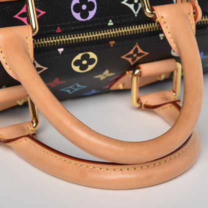 Louis Vuitton Monogram Multicolor Speedy 30 Black 8 of 8