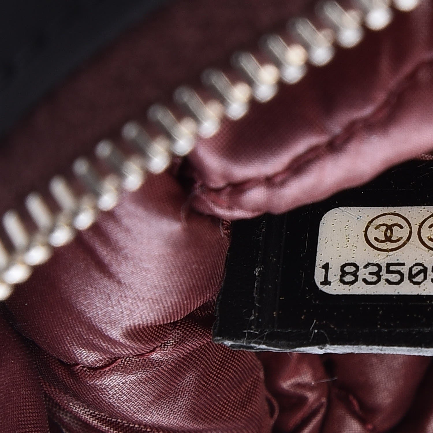 Chanel Nylon Quilted Small Cosmetic Case Black 7 of 7