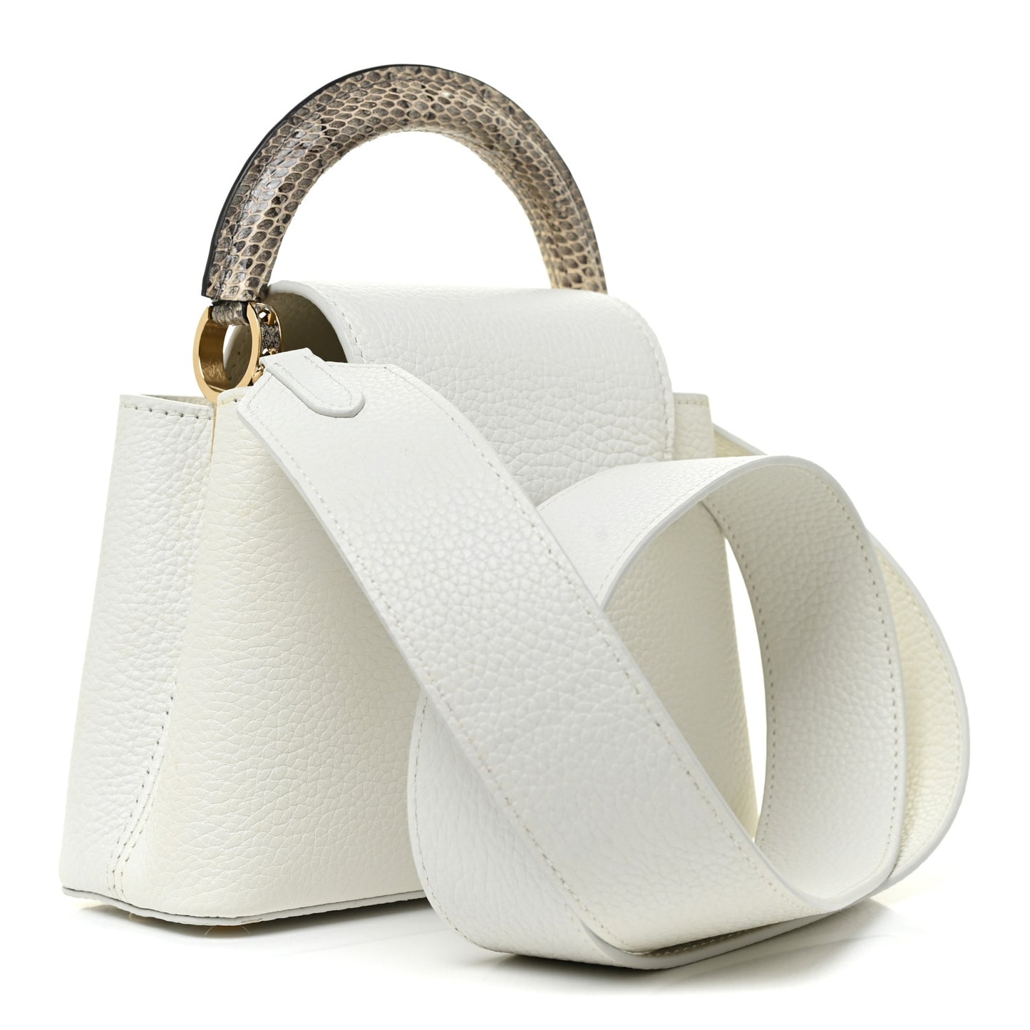 Taurillon Ayers Capucines Mini White Snow White
