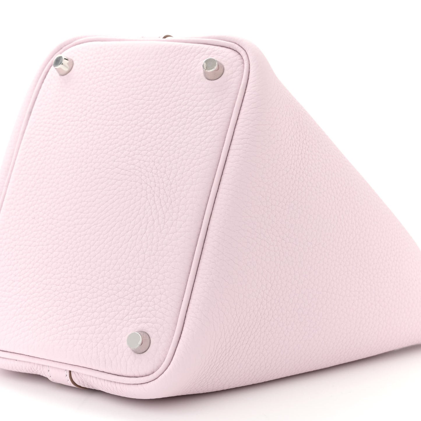Taurillon Clemence Picotin Lock 18 PM Mauve Pale