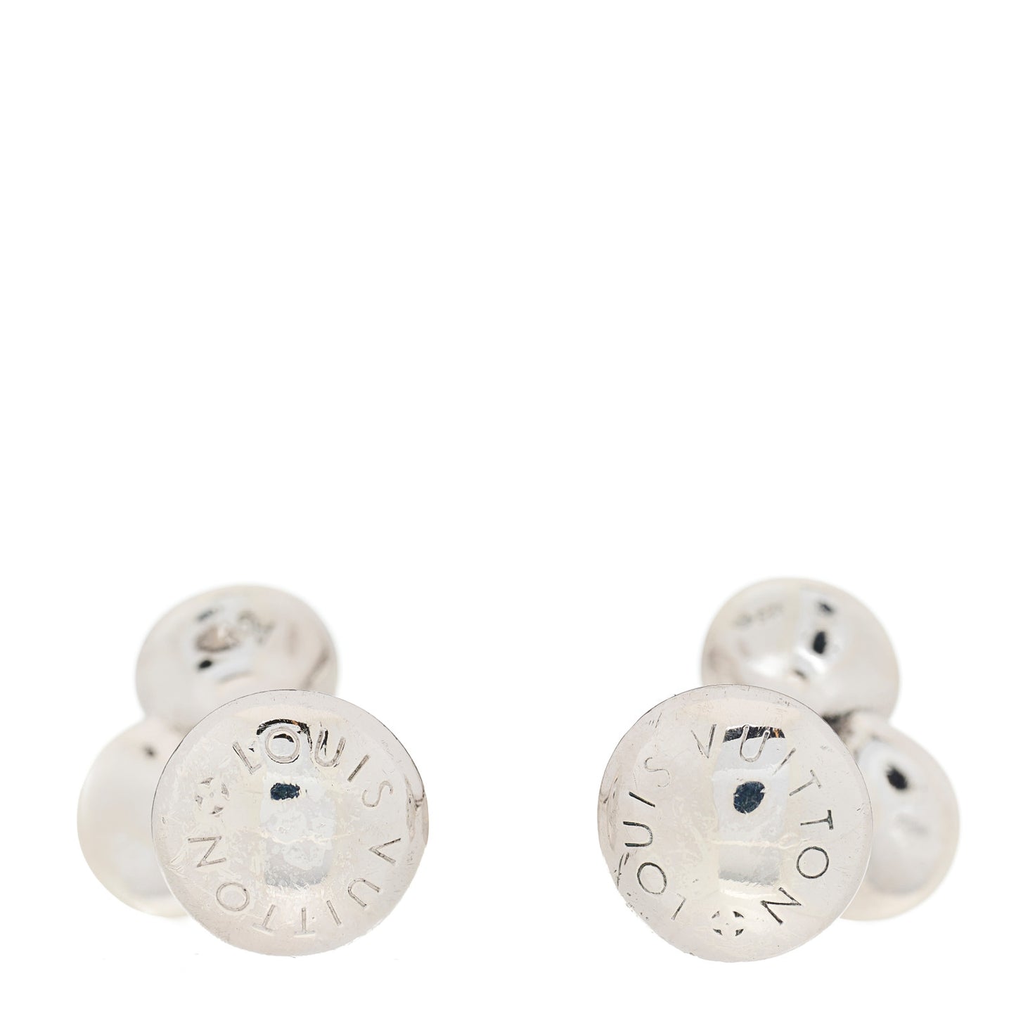 Sterling Silver Nail Rivet Cufflinks