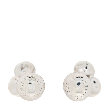 Louis Vuitton Sterling Silver Nail Rivet Cufflinks 2 of 3